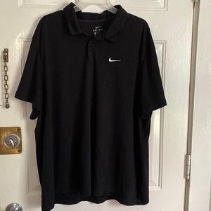 Black Nike Polo Shirt Size 4XL ONLY WORN TWICE